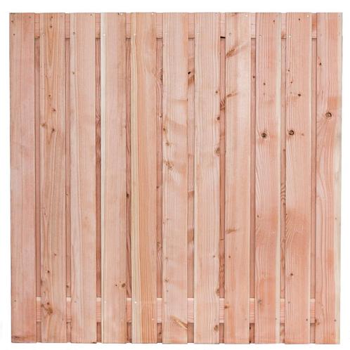 Douglas Schutting Tuinscherm Harz 180x180cm Lariks/Douglas G, Tuin en Terras, Schuttingen, Minder dan 3 meter, Nieuw, Hout, 1 tot 2 meter