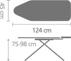 Brabantia Strijkplank C - voor Strijkijzer - 124 x 45 cm -, Huis en Inrichting, Verzenden, Zo goed als nieuw