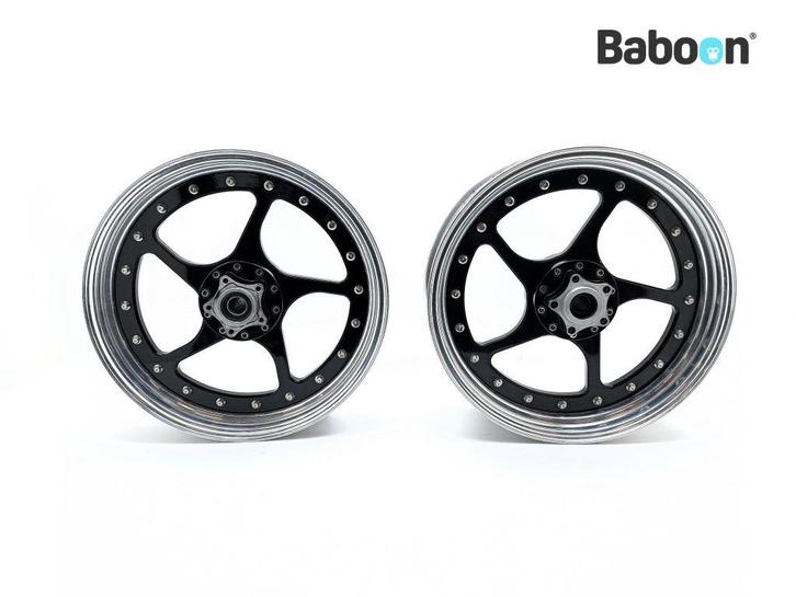 Set Velgen Harley-Davidson FLSTF Softail Fat Boy 2009-2013, Motoren, Onderdelen | Harley-Davidson, Gebruikt, Verzenden