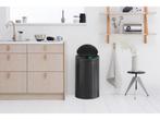 Brabantia Touch Bin New - Afvalemmer 23+10 Liter -, Verzenden, Zo goed als nieuw