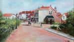 Lois Kapr (1922-?) - Straatje in Katwijk