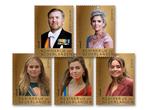 Exclusieve Gouden Postzegelset – Koninklijk Jubileum, Verzenden, Gestempeld
