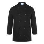 GGM Gastro | KARLOWSKY | Koksjas Basic - Zwart - Maat: 3XL |, Verzenden, Nieuw, Zwart, Overige typen