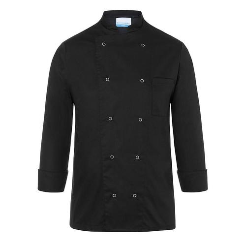 GGM Gastro | KARLOWSKY | Koksjas Basic - Zwart - Maat: 3XL |, Huis en Inrichting, Keuken | Textiel, Zwart, Nieuw, Overige typen