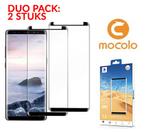 2 STUKS Galaxy S9 Mocolo Premium 3D Case Friendly Tempered G, Telecommunicatie, Mobiele telefoons | Hoesjes en Frontjes | Samsung