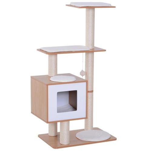 TRUUSK Kattenkrabpaal, Krabpaal, Kattenspeelgoed, Klimboom,, Dieren en Toebehoren, Katten-accessoires, Nieuw, Verzenden