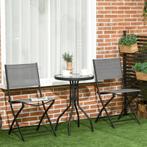 TRUUSK Outsunny Garten-Bistroset für 2 Personen, Gartenmöbel, Verzenden, Nieuw