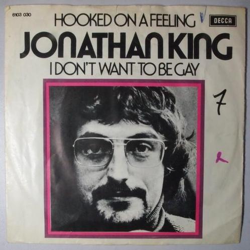 Jonathan King  - Hooked on a feeling - Single, Cd's en Dvd's, Vinyl Singles, Single, Gebruikt, 7 inch, Pop