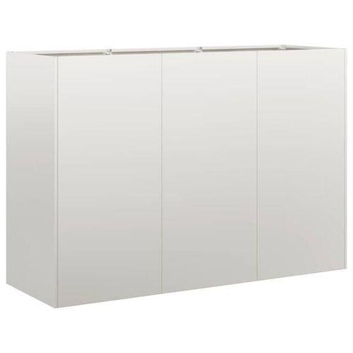 RVS Plantenbak 120x40x80 cm - Tweedekansje - 55% Korting!, Tuin en Terras, Bloembakken en Plantenbakken, 60 cm of meer, 100 cm of meer