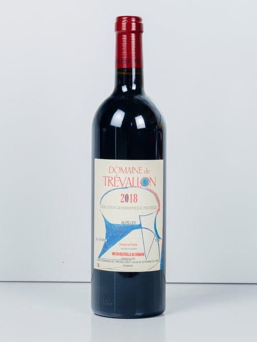 2018 Domaine de Trévallon - Rhône - 1 Fles (0,75 liter), Verzamelen, Wijnen