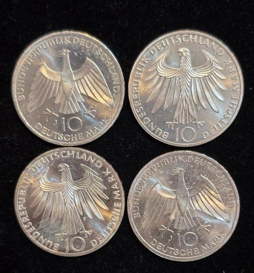 Duitsland. 10 Mark 1972 Olympic Games 4coins (Zonder, Postzegels en Munten, Munten | Europa | Niet-Euromunten