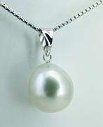 Zonder Minimumprijs - Hanger - 18 karaat Witgoud Parel -, Sieraden, Tassen en Uiterlijk, Antieke sieraden
