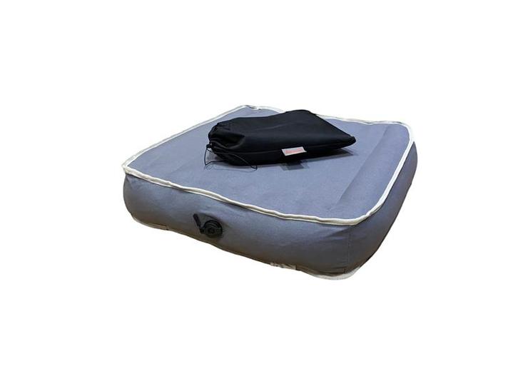 Human Comfort Davron Grey Pouffe, Caravans en Kamperen, Kampeeraccessoires