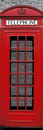 Poster London Phone Box 53x158cm, Verzamelen, Verzenden, Nieuw, A1 t/m A3
