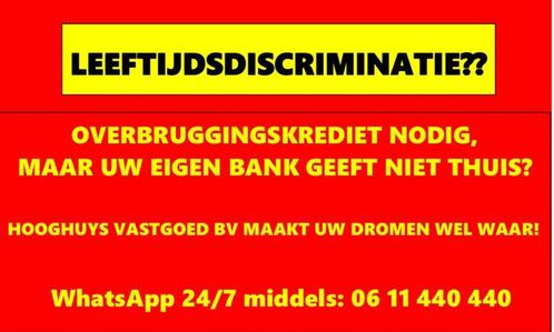 OVERBRUGGINGSKREDIET NODIG?? LEEFTIJDSDISCRIMINATIE!!, Diensten en Vakmensen, Geld en Leningen
