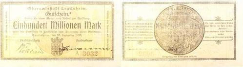 100 Millionen Mark Duitsland 100 Milliionen Mark Crailshe..., Postzegels en Munten, Munten | Nederland, Verzenden