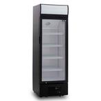 HCB Glasdeurkoeling - 278 liter - lichtbak - 230V, Verzenden, Nieuw in verpakking, Koelen en Vriezen