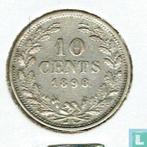 Nederland 10 cents 1898, Postzegels en Munten, Munten | Nederland, Verzenden, 10 cent, Losse munt, Goud