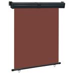 vidaXL Balkonscherm 145x250 cm bruin, Tuin en Terras, Zonneschermen, Verzenden, Nieuw