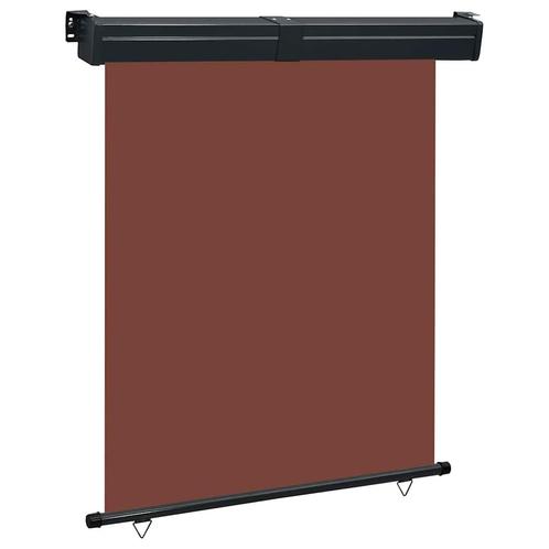 vidaXL Balkonscherm 145x250 cm bruin, Tuin en Terras, Zonneschermen, Nieuw, Verzenden