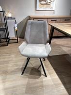 Ivy eetkamerstoel in combi stof Calabria - Ponti Creme -, Huis en Inrichting, Stoelen, Ophalen of Verzenden, Nieuw, Modern, Eén