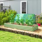 TRUUSK Verhoogd Bed Van Staal, 241 X 90,5 X 30 Cm Plantenbak, Tuin en Terras, Bloembakken en Plantenbakken, Verzenden, Nieuw