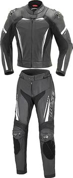 Büse Imola Ladies Black White 2PC Leather Motorcycle Suit, Motoren, Kleding | Motorkleding, Nieuw met kaartje, Dames, Büse, Combipak