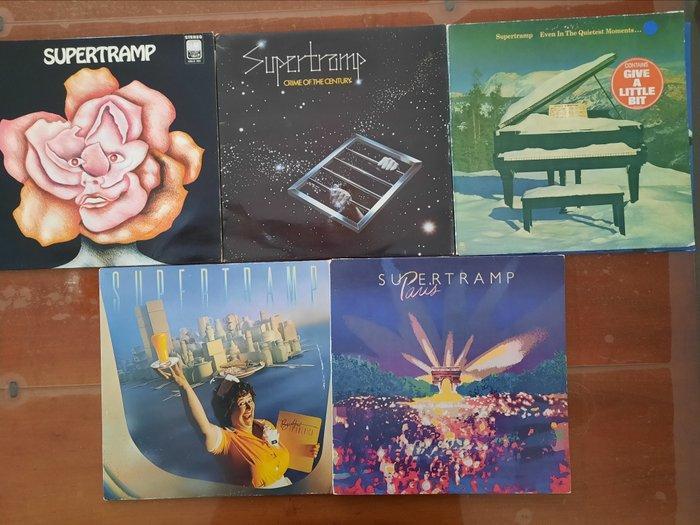 Supertramp - 5 x Album including 1 x double album - Diverse, Cd's en Dvd's, Vinyl Singles