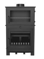 Veranda Houtkachel Met Oven En Compleet Rookkanaal Van, Nieuw