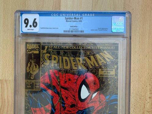 Spider-Man - #1 Epic Gold Edition McFarlane Cover - 1 Graded, Boeken, Strips | Comics