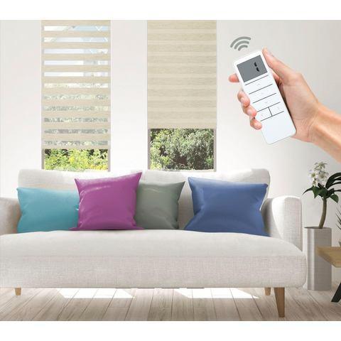 Good Life Elektrisch rolgordijn Wood - Smart Home met, Huis en Inrichting, Stoffering | Gordijnen en Lamellen, Nieuw, Verzenden