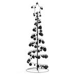 vidaXL Kerstboom lichtkegel met kerstballen 100 LEDs, Verzenden, Nieuw