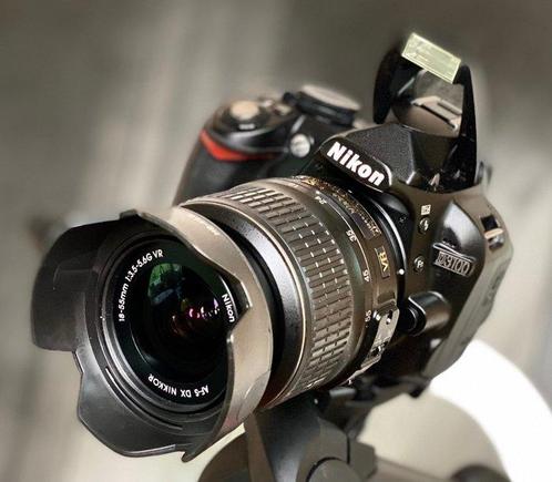 Nikon D3100 + AF-S 18-55mm, Audio, Tv en Foto, Fotocamera's Digitaal