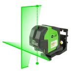 Groene Lijnlaser (PRO) met loodpunten! Felle kruislijnlaser!