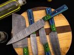 Keukenmes - Kitchen knife set - Vervaard stalen en Pakka, Antiek en Kunst