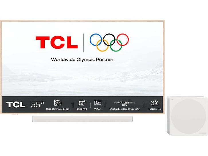 Tcl - UHD-LCD Ultra HD 4K TV - 55 inch, Audio, Tv en Foto, Televisies, 100 cm of meer, 4k (UHD), Nieuw, Overige merken, 100 cm of meer