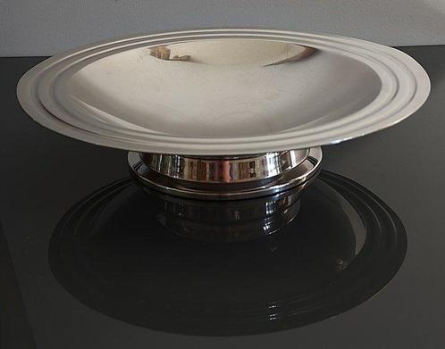 Christofle - Luc Lanel - Serveerschaal - ondulation - zilver, Antiek en Kunst, Kunst | Designobjecten