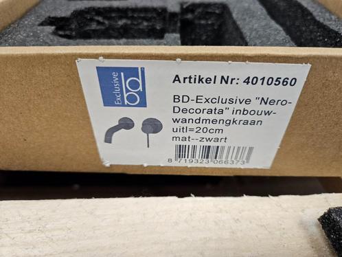 Inbouwwastafelkraan Best Design Nero-Decorata mengkraan Mess, Doe-het-zelf en Verbouw, Sanitair, Nieuw, Ophalen of Verzenden
