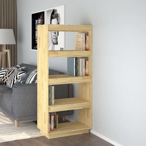 vidaXL Boekenkast / kamerscherm 60x35x135 cm massief, Huis en Inrichting, Kasten | Boekenkasten, 25 tot 50 cm, Nieuw, Grenenhout