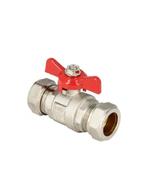 kogelkraan 22 x 22 knel (CV ketel aansluitmateriaal), Ophalen of Verzenden, Nieuw, Cv-ketel of Combi-ketel, Hoog rendement (Hr)