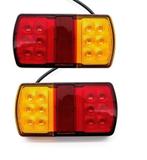 Set van 2 LED achterlichten 10-30 volt Type 19, Auto-onderdelen, Vrachtwagen-onderdelen, Nieuw, Ophalen of Verzenden, Verlichting