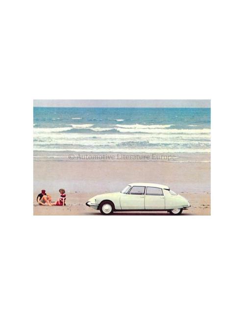CITROËN ID 19 ANSICHTKAART NEDERLANDS, Boeken, Auto's | Folders en Tijdschriften