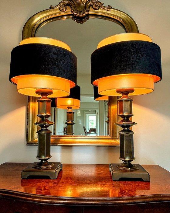 Herda - Tafellamp (2) - 4 KG - Zeldzame Set Regency Lampen -, Antiek en Kunst, Curiosa en Brocante