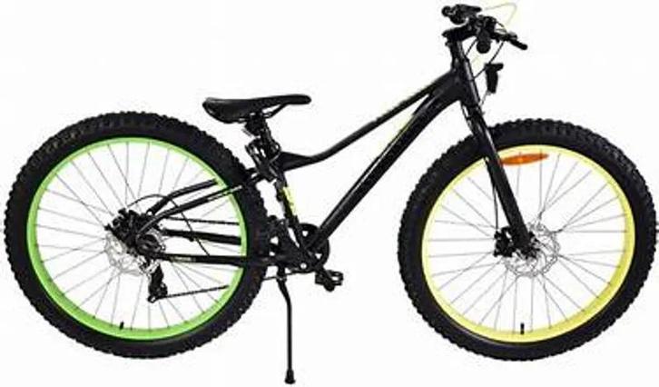 Volare Gradient Kinderfiets 26 Inch Zwart Geel Groen, Fietsen en Brommers, Fietsen | Kinderfietsjes, Nieuw, Ophalen of Verzenden