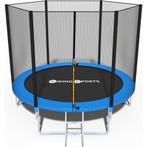 Complete trampolineset 244 cm - veiligheidsnet, ladder en..., Ophalen of Verzenden, Nieuw