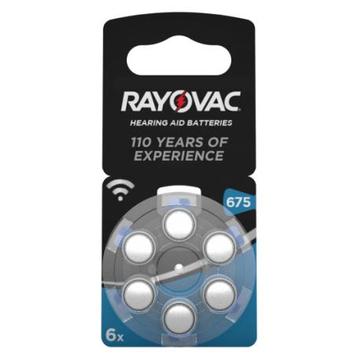 Rayovac akoestische HA675 / 675 / PR44 / ZL1 640 mAh 1.4V... beschikbaar voor biedingen