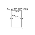 Leren elementenbank Flow - cl 65 arm links, Nieuw, Leer, Ophalen of Verzenden, Rechte bank