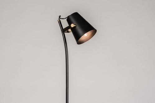 Rietveld Vloerlampen - Zwart - Metaal, Huis en Inrichting, Lampen | Vloerlampen, Verzenden