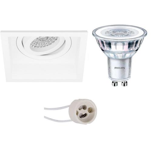 Voordeelset: LED Spot Set - Pragmi Domy Pro - GU10 Fitting -, Huis en Inrichting, Lampen | Spots, Plafondspot of Wandspot, Nieuw