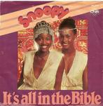 Single - Snoopy - Its All In The Bible, Cd's en Dvd's, Vinyl | Overige Vinyl, Verzenden, Nieuw in verpakking